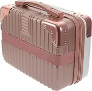 [VINTORKY] Makeup Storage Case Travel Suitcase Portable Toiletries Container Abs Lipstick Holder