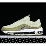 2024RUNNING SHOES AIR MAX 97 橄欖色極光黑塵休閒運動鞋男女鞋 Z7YW KLBP