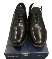 Men's Oxford Cole Haan 2 Zerogrand LSR Wing - BLACK LEATHER
