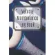 Vehicle Maintenance Log Book: Service Record Book For Cars, Trucks, Motorcycles And Automotive, Maintenance Log Book & Repairs, Moto jurnal