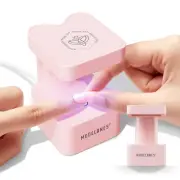 Mini UV Light for Gel Nails, Small Nail Cure Light, Flash Cure Light for Gel X N