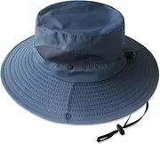 [AGLIFEFY] Sun Bucket Hat for Women 3” Wide Brim UPF 50+ Fishing Beach Foldable Hats