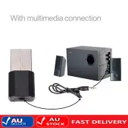 USB Bluetooth 4.0 Receiver Audio Adapter AUX 3.5mm TV CAR PC Speaker