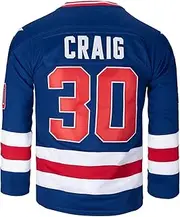 [EHCSROP] Youth 1980 Miracle On Ice #21 Mike Eruzione #17 O'Callahan #30 Jim Craig Ice Hockey Jersey