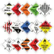 HAZCHEM - DANGEROUS GOODS FLIP SIGN