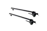 Universal Adjustable Aluminum Alloy Aero Car Roof Rack Cross Bars Carrier Lockable
