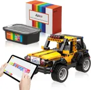 Apitor Robot R Smart Robot Building Kit with Storage Box, Programmable App RC of