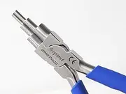 German Heavy Duty - 6-in-1 Bail-Making Pliers, Loop Sizes 2 – 9 Millimeters, Jewelry Making Supplies with Non-Slip Comfort Grip Handle (Cynamed)