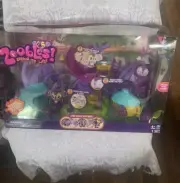 HTF NEW Zoobles Spring to Life Razoo’s Treehouse Playset 2010 NIB
