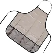 PLAFOPE Barber Cape for Men Hair Stylist Apron with Waist Tie Easy to Clean Hairdressing Gown for Professional Salon Use Versatile Hair Cutting and Styling Essential