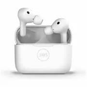 JAYS t-Seven True Wireless ANC In-Ear Headphones White