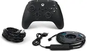 PowerA Advantage Wired Controller for Xbox Series X/S with Lumectra + RGB LED Strip, Black
