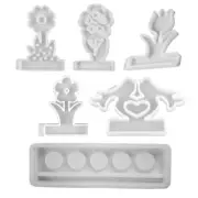 Candlestick Molds with Base for Making Holder Candlestick Tealight Holder