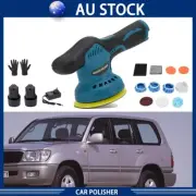 6" Cordless Car Polishing Machine Electric Polishing Wax Tool w/ 1 or 2 Battery