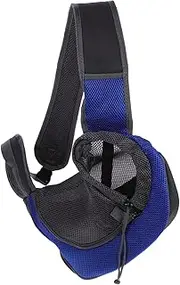 WOONEKY Portable Small Pet Carrier Dark Polyester Shoulder Bag for Dog/cat Travel Rolling Carrier Phone Compartment