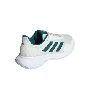 【adidas 愛迪達】COURT SPEC 2 網球鞋(ID2472 男女鞋 運動鞋 專業運動 網球鞋 米x綠)