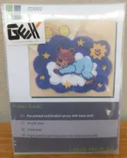 GEX World Wide ZD002 Latch Hook Kit Bear On The Clouds .