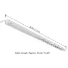 4W 10pcs Icicle Outdoor LED Icicle Christmas Light Meteor Shower Light 4W Ice Dr