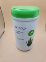 Purdoux CPAP Mask & Tube Cleaning Wipes 70 Pack - Aloe Vera New & Sealed