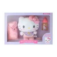 在飛比找momo購物網優惠-【SANRIO 三麗鷗】嬰兒造型絨毛娃娃禮盒組 Hello 