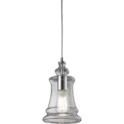 Bowery + Grove 57751-PCS Graham Pl Mini Pendant Polished Chrome with Smoke