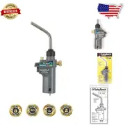 TurboTorch TX503 Self-Lighting Hand Torch - Fast Brazing with Extreme Swirl