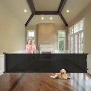 WOMHOM 100 Inch Extra Wide Baby Gates for Large Opening Retractable Indoor Baby