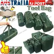 Waterproof Tool Pouch Bag Portable Storage Toolkit Hand Heavy Case Canvas Duty