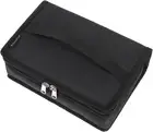 Small Insulated Lunch Box Portable Soft Bag Mini Cooler Thermal Tote, Black