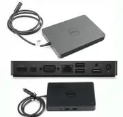 Dell Universal WD15 K17A USB-C Docking Station 4K HDMI USB3 LAN W/ 130W PSU