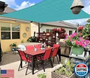 INFRANGE 8' x 8' Rectangle Sun Shade Sails Canopy UV Block for Patio Deck Per