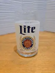 Miller Lite Can Shaped 16 Ounce Beer Glass Barware Man Cave Brand New