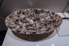 15 inches Marble Washbasin Sink Bathroom kitchen Round Stone Inlay agate item