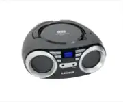 Portable CD Player Boombox with FM Radio Music System