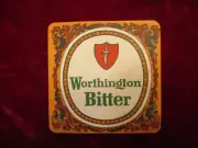 Worthington Bitter Coaster