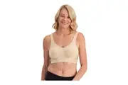 5 x Playtex Comfort Revolution Contour Wirefree Bra Nude