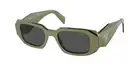 NEW Prada 17WS Sunglasses 13N5S0 Green 100% AUTHENTIC