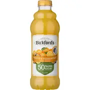 Bickfords Orange and Passionfruit Juice Drink Less Sugar 1L
