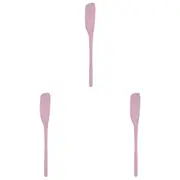 3x Tovolo Flex-Core All Silicone/Nylon Jar Scraper Cooking Utensil Pink Sorbet