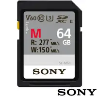 在飛比找momo購物網優惠-【SONY 索尼】SF-M64 SD SDXC 64G/GB