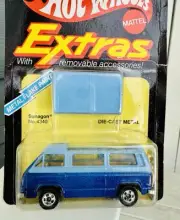 Hot Wheels Blackwall 1983 Sunagon VW Camper Rare Blue Volkswagen Pop Top Camper