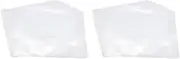 Binxind 60 Flat Open Top Bag 6.7Mil Strong Cover Plastic Vinyl Record Outer Sleeves for 12 Inch Double/Gatefold 2LP 3LP 4LP