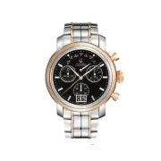 New Bulova Accutron Chrono 2-Tone SS Men's Watch 65C110