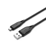 Cygnett Essentials USB-A To Micro USB Cable 1m - Black. CY4664PCCAM