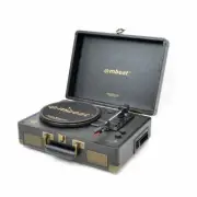 mbeat MB-MB-TR166BLK Uptown Retro Turntable Bluetooth Streaming &Cassette Player