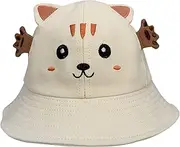 [Artist Unknown] NA Children Cute Sun hat Colorful Toddler Baby Kid boy Girl Cartoon Pattern Bucket hat hat Sun hat WH