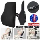 Memory Foam Lumbar Back Pillow Cushion Chair Support Home Car Office Relax Seat