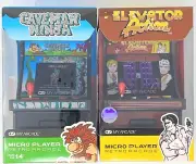 My Arcade Micro Player Retro Arcade Duo - Elevator Action and Caveman Ninja NEW