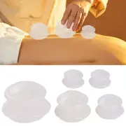 5X Anti Cellulite Silicone Medical Vacuum Massage Cupping Cups Therapy Set