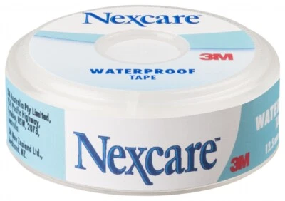 NEW Nexcare Waterproof First Aid Tape 12.5mm x 4.5m